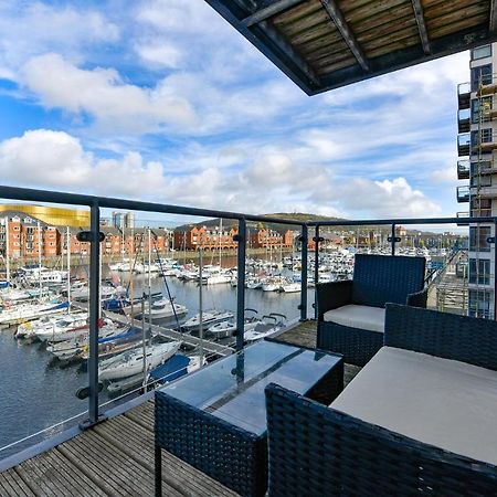 Just Stay Wales - Meridian Wharf, Marina View - 2 Bed Apartment Swansea Zewnętrze zdjęcie